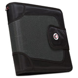 Case it™ Premium Velcro Closure Binder, 3 Rings, 2" Capacity, 11 X 8.5, Black freeshipping - TVN Wholesale 