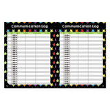 Carson-Dellosa Education Teacher Planner, Weekly-monthly, Two-page Spread (seven Classes), 10.88 X 8.38, Balloon Theme, Black Cover freeshipping - TVN Wholesale 