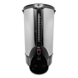 Coffee Pro Home-business 100-cup Double-wall Percolating Urn, Stainless Steel freeshipping - TVN Wholesale 