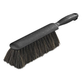 Carlisle Counter-radiator Brush, Black Horsehair Blend Bristles, 8" Brush, 5" Black Handle freeshipping - TVN Wholesale 