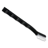 Carlisle Flo-pac Utility Toothbrush Style Maintenance Brush, White Nylon Bristles, 7.25" Brush, 7" Black Polypropylene Handle freeshipping - TVN Wholesale 