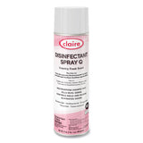 Claire® Spray Q Disinfectant, Country Fresh Scent, 17 Oz Aerosol Spray, 12-carton freeshipping - TVN Wholesale 