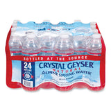 Crystal Geyser® Alpine Spring Water, 16.9 Oz Bottle, 24-case freeshipping - TVN Wholesale 