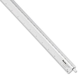 Chartpak® Adjustable Triangular Scale Aluminum Architects Ruler, 12" Long, Silver freeshipping - TVN Wholesale 