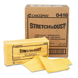 Chix® Stretch 'n Dust Cloths, 23 1-4 X 24, Orange-yellow, 20-bag, 5 Bags-carton freeshipping - TVN Wholesale 