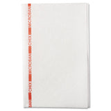 Chix® Food Service Towels, 13 X 21, Cotton, White-red, 150-carton freeshipping - TVN Wholesale 