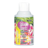 Sprayscents Metered Air Fresheners, Exotic Garden Scent, 7 Oz Aerosol Spray, 12-carton