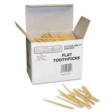 Creativity Street® Flat Wood Toothpicks, Natural, 2,500-pack freeshipping - TVN Wholesale 