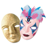 Creativity Street® Paper Mache Mask Kit, 8 X 5.5 freeshipping - TVN Wholesale 