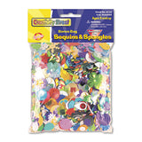 Sequins And Spangles Classroom Pack, Assorted Metallic Colors, 1 Lb-pack