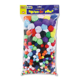 Creativity Street® Pound Of Poms Giant Bonus Pack, Assorted Colors, 1,000-pack freeshipping - TVN Wholesale 