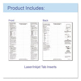 C-Line® Sheet Protectors With Index Tabs, Heavy, Clear Tabs, 2", 11 X 8 1-2, 5-st freeshipping - TVN Wholesale 