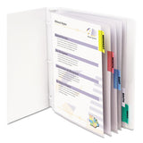 C-Line® Sheet Protectors With Index Tabs, Clear Tabs, 2", 11 X 8 1-2, 8-st freeshipping - TVN Wholesale 
