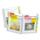 C-Line® 10-pocket Poly Portfolio With Write-on Tabs, 8.5 X 11, Clear-clear freeshipping - TVN Wholesale 