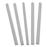 C-Line® Slide 'n Grip Binding Bars, White, 11 X 1-2, 100-box freeshipping - TVN Wholesale 