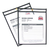 C-Line® Shop Ticket Holders, Stitched, Both Sides Clear, 75 Sheets, 9 X 12, 25-box freeshipping - TVN Wholesale 