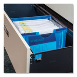 C-Line® Expanding File W- Hanging Tabs, 1" Expansion, 13 Sections, Letter Size, Blue freeshipping - TVN Wholesale 