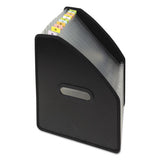 C-Line® Vertical Expanding File, 10" Expansion, 13 Sections, 1-13-cut Tab, Letter Size, Black freeshipping - TVN Wholesale 