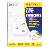 C-Line® Heavyweight Polypropylene Sheet Protectors, Clear, 2", 11 X 8 1-2, 50-bx freeshipping - TVN Wholesale 
