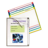 C-Line® Write-on Project Folders, Straight Tab, Letter Size, Assorted Colors, 25-box freeshipping - TVN Wholesale 
