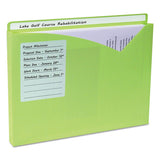 C-Line® Write-on Poly File Jackets, Straight Tab, Letter Size, Assorted Colors, 10-pack freeshipping - TVN Wholesale 