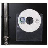 C-Line® Self-adhesive Cd Holder, 5 1-3 X 5 2-3, 10-pk freeshipping - TVN Wholesale 