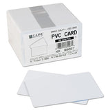 C-Line® Pvc Id Badge Card, 3 3-8 X 2 1-8, White, 100-pack freeshipping - TVN Wholesale 