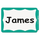 C-Line® Self-adhesive Name Badges, 3.5 X 2.25, Green, 100-box freeshipping - TVN Wholesale 