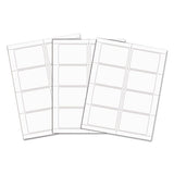 C-Line® Laser Printer Name Badges, 3 3-8 X 2 1-3, White, 200-box freeshipping - TVN Wholesale 