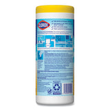 Clorox® Disinfecting Wipes, 7 X 8, Crisp Lemon, 35-canister, 12-carton freeshipping - TVN Wholesale 