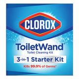 Clorox® Toiletwand Disposable Toilet Cleaning System: Handle, Caddy And Refills, White, 6-carton freeshipping - TVN Wholesale 