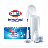 Toiletwand Disposable Toilet Cleaning System: Handle, Caddy And Refills, White, 6-carton