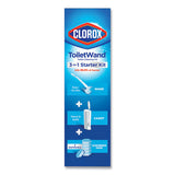 Clorox® Toiletwand Disposable Toilet Cleaning System: Handle, Caddy And Refills, White freeshipping - TVN Wholesale 