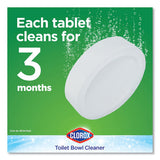 Clorox® Automatic Toilet Bowl Cleaner, 3.5 Oz Tablet, 2-pack, 6 Packs-carton freeshipping - TVN Wholesale 