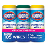 Clorox® Disinfecting Wipes, 7 X 8, Fresh Scent-citrus Blend, 35-canister, 3-pack freeshipping - TVN Wholesale 