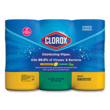 Clorox® Disinfecting Wipes, 7x8, Fresh Scent-citrus Blend, 75-canister, 3-pk, 4 Packs-ct freeshipping - TVN Wholesale 