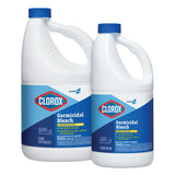 Clorox® Concentrated Germicidal Bleach, Regular, 121 Oz Bottle, 3-carton freeshipping - TVN Wholesale 