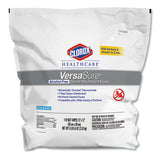 Clorox® Healthcare® Versasure Cleaner Disinfectant Wipes, 1-ply, 12" X 12", White, 110 Towels-pouch freeshipping - TVN Wholesale 