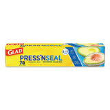 Glad® Press'n Seal Food Plastic Wrap, 70 Square Foot Roll, 12 Rolls-carton freeshipping - TVN Wholesale 