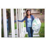 Glad® Recycling Tall Kitchen Drawstring Trash Bags, 13 Gal, 0.9 Mil, 24" X 27.38", Clear, 180-carton freeshipping - TVN Wholesale 