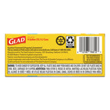 Glad® Odorshield Quick-tie Small Trash Bags, 4 Gal, 0.5 Mil, 8" X 18", White, 156-carton freeshipping - TVN Wholesale 