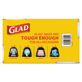 Glad® Drawstring Large Trash Bags, 30 Gal, 1.05 Mil, 30" X 33", Black, 90-carton freeshipping - TVN Wholesale 