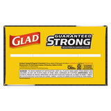 Glad® Drawstring Large Trash Bags, 30 Gal, 1.05 Mil, 30" X 33", Black, 90-carton freeshipping - TVN Wholesale 