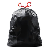 Glad® Drawstring Large Trash Bags, 30 Gal, 1.05 Mil, 30" X 33", Black, 15-box freeshipping - TVN Wholesale 