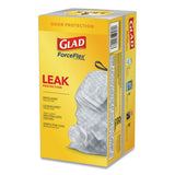 Glad® Tall Kitchen Drawstring Trash Bags, 13 Gal, 0.72 Mil, 23.75" X 24.88", White, 240-carton freeshipping - TVN Wholesale 