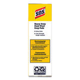 S.O.S.® Steel Wool Soap Pads, 4 X 5, Steel, 15 Pads-box, 12 Boxes-carton freeshipping - TVN Wholesale 