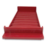 CONTROLTEK Tray,coin,10-cmprtmt,red freeshipping - TVN Wholesale 