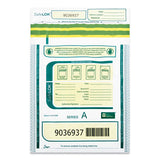 SafeLOK™ Deposit Bag, Plastic, 9 X 12, White-gray, 100-pack freeshipping - TVN Wholesale 