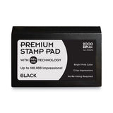 COSCO Microgel Stamp Pad For 2000 Plus, 2 3-4 X 4 1-4, Black freeshipping - TVN Wholesale 
