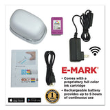 Colop® e-mark Digital Marking Device, Customizable Size And Message With Images, White freeshipping - TVN Wholesale 